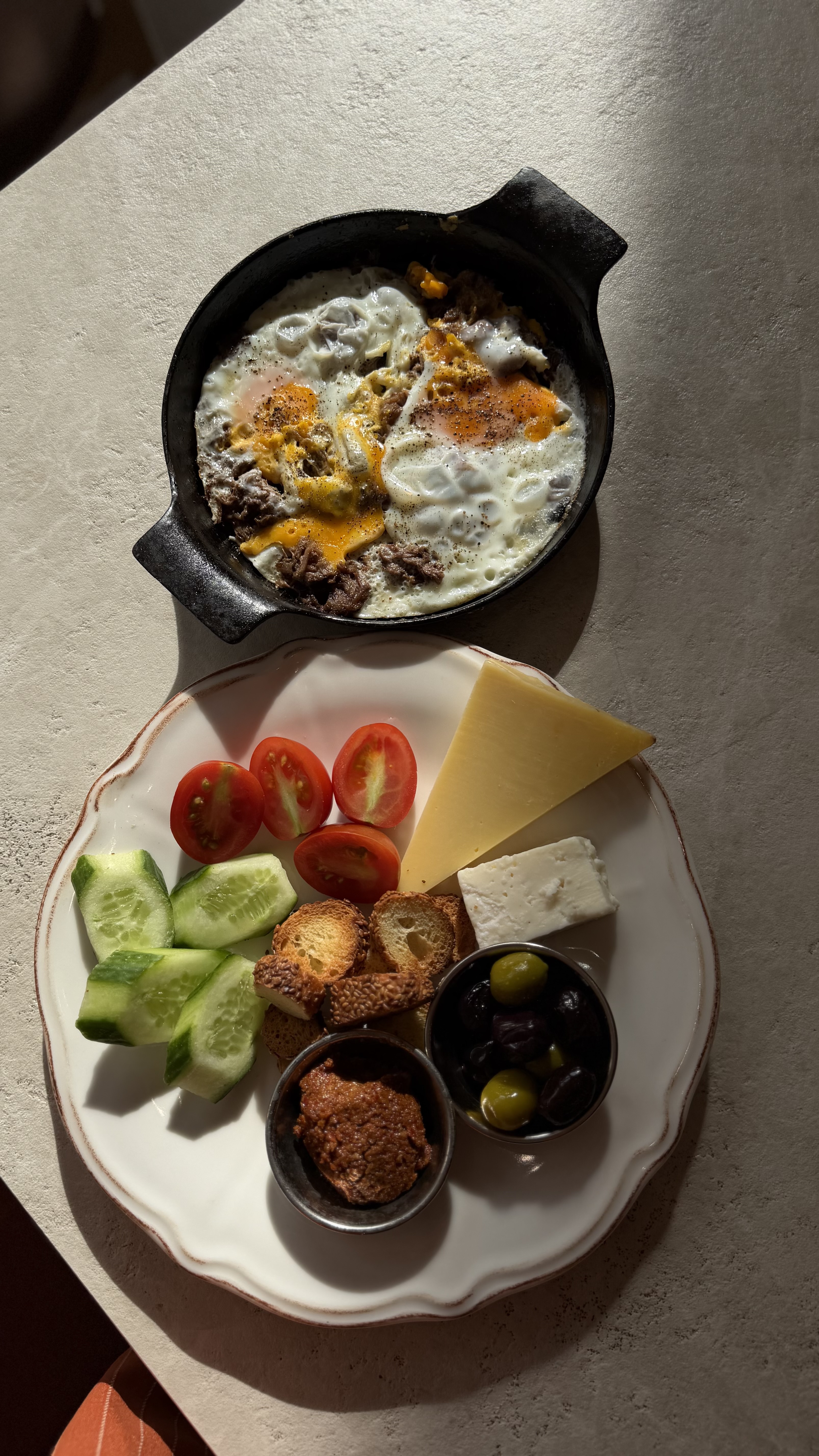 Kavurmalı yumurta