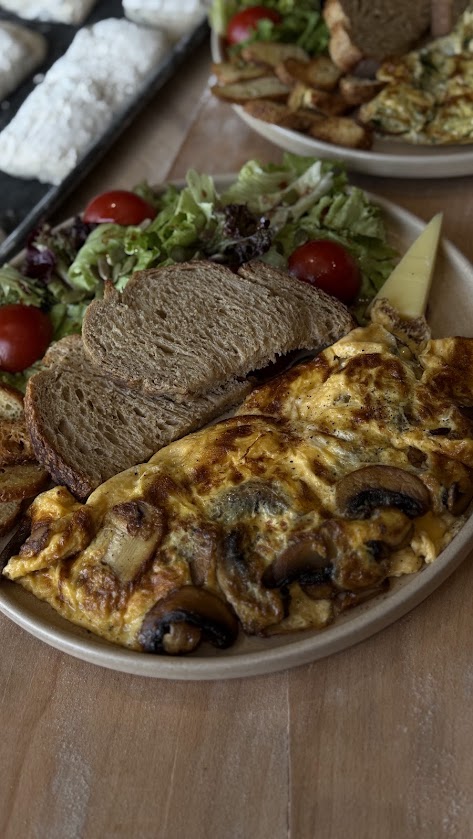 Mantarlı Omlet